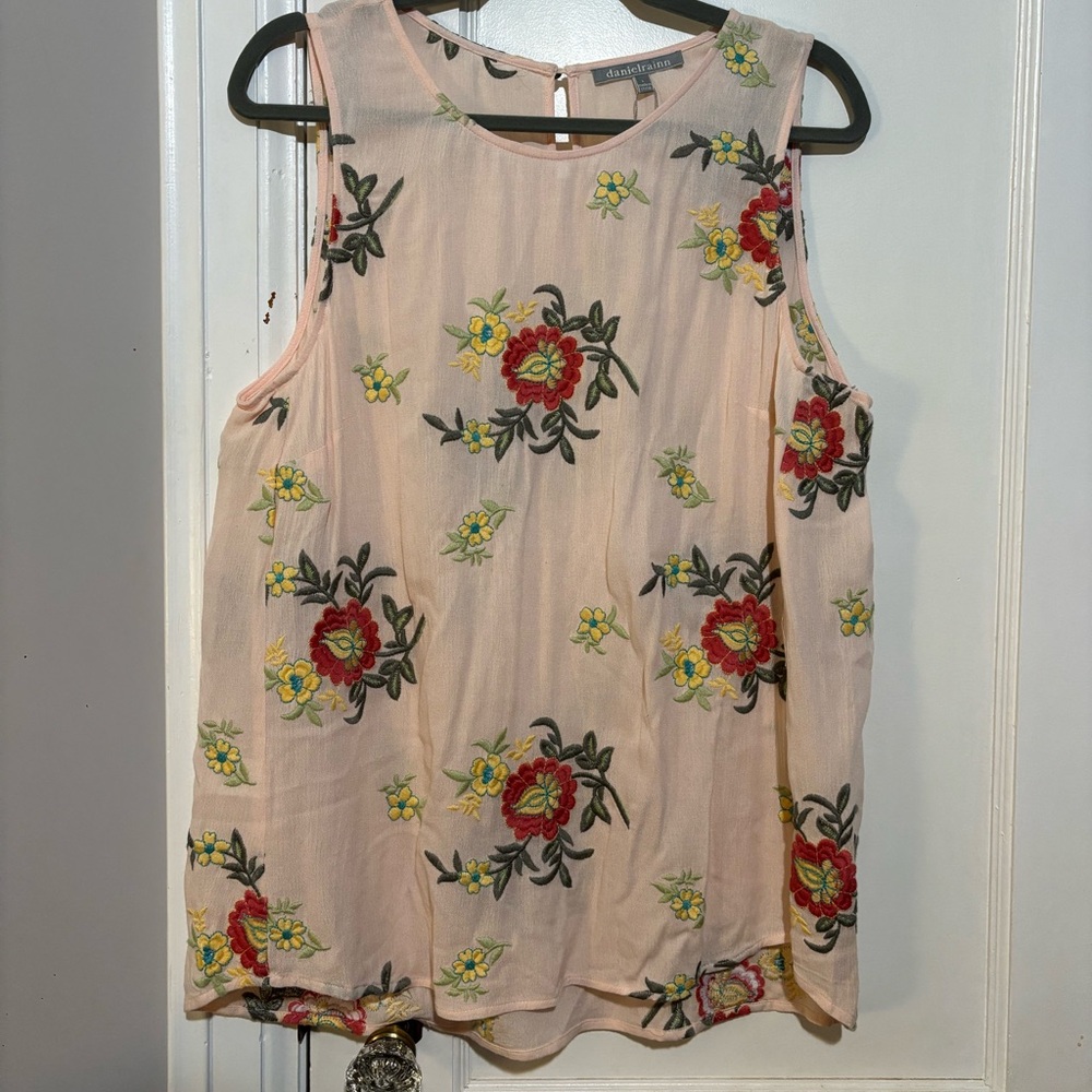 Embroidered Tank top